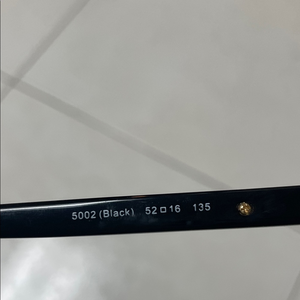 Coach model 5002 Black Rectangular Eyeglasses - image 3